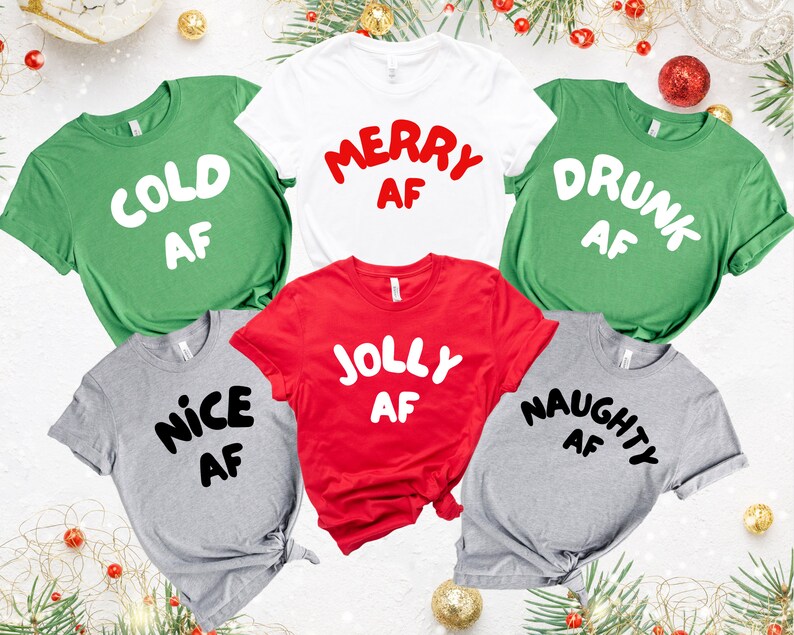 Funny Christmas Group Shirt Family Christmas Matching Shirts Etsy