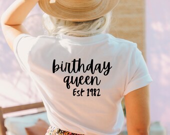 40th birthday shirts for her