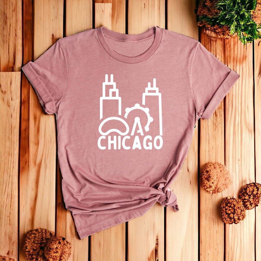 Chicago Tshirt, Chicago City Shirt, Home State Outfit, Vacation Tshirt, Chicago Lover Gift