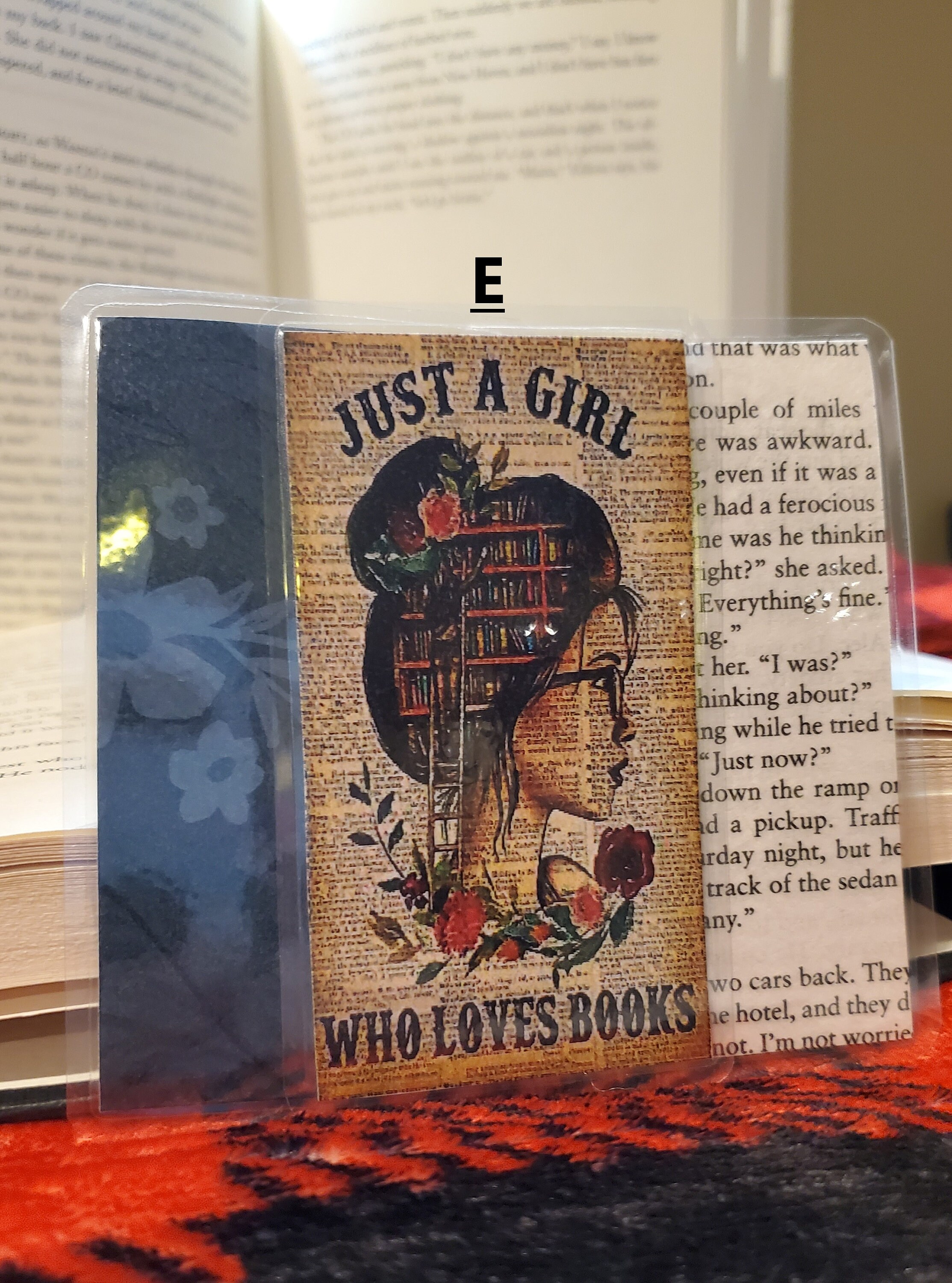 Literary Themed Double Sided Laminated Bookmarks Etsy