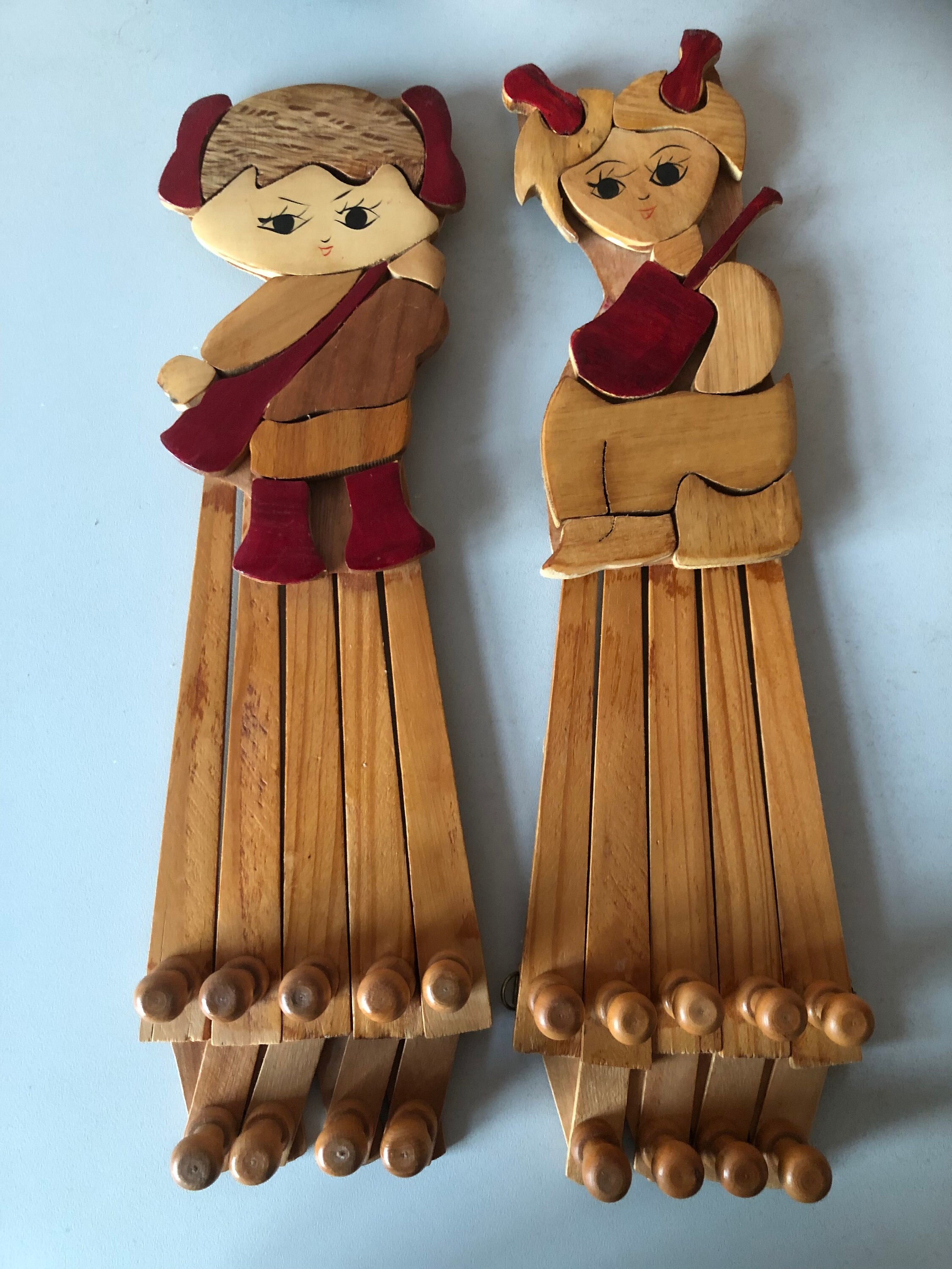 Vintage Scandi Style Concertina Coat Hooks Etsy UK