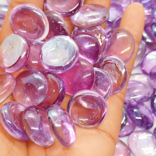 BILLES/CABOCHONS Mauve Clair - Matériel de bricolage.