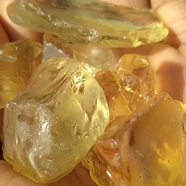 Golden Glass,  Raw Material - Craft Supplies