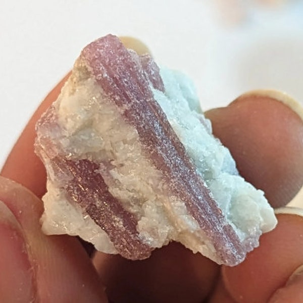 RAW PINK TOURMALINE - Power of Love and Compassion Natural Pink Tourmaline Chunk | Raw Pink Tourmaline Rock Crystal