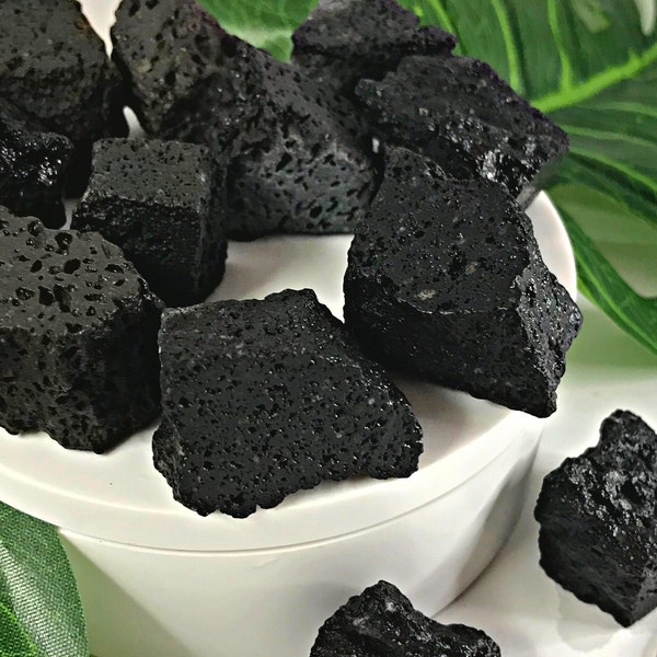 Black Lava Rock Etsy
