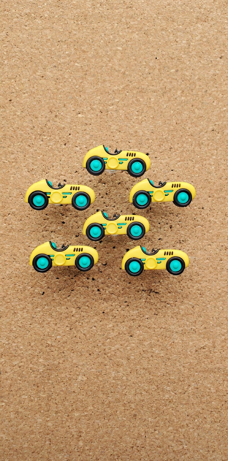 Race Car Push Pins Cork Board Pins Transportation Vehicle Etsy Canada