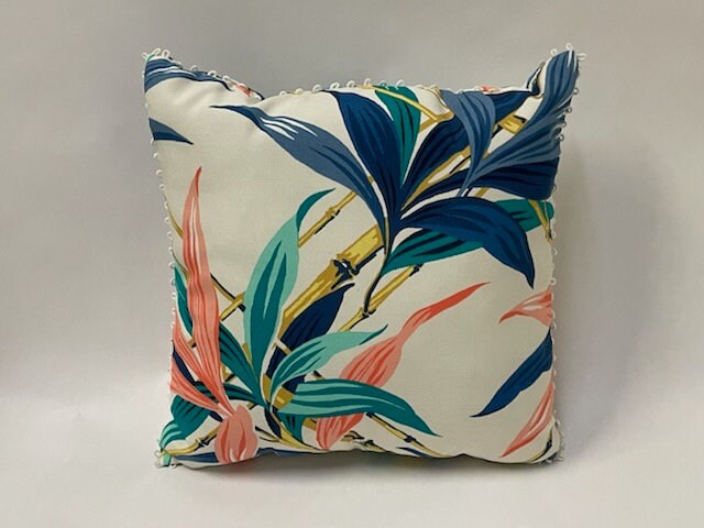 Allen Roth Tropical Print Indoor Outdoor Pillows New Etsy