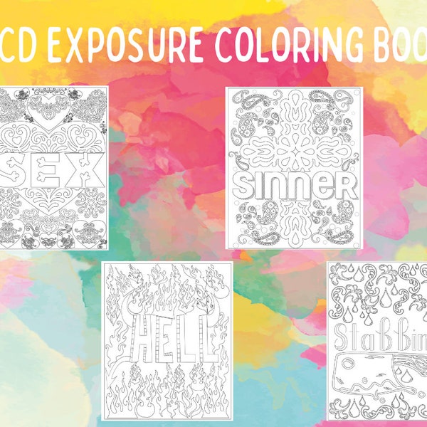 OCD Exposure Coloring Book