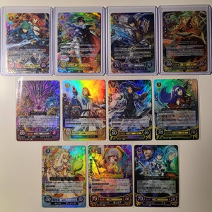 Set 22 singles 'The Heroes' Paean' N, HN, R en SR's! - Fire Emblem Cipher 0 TCG-ruilkaartspel