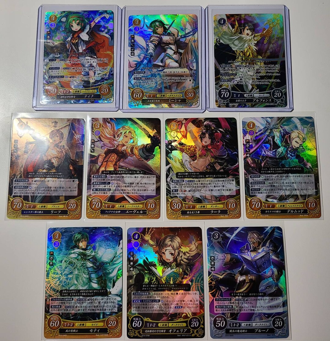 ¡Set de 10 singles