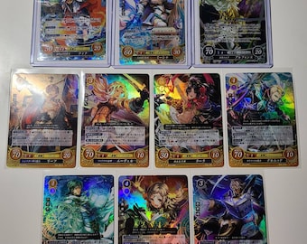 Set 10 &quot;Crossroads&quot; Singles N, HN, R and SRs! - Fire Emblem Cipher 0 TCG Trading Card Game