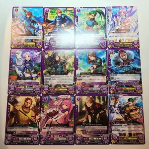 Set 13 "Flamme, acier, pensée et chagrin" Fire Emblem The Binding Blade, Singles N, HN et Rs ! - Jeu de cartes à collectionner FE Cipher 0 TCG
