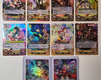 Set 15 &quot;The Glimmering World&quot; Singles N, HN, R and SRs! - Fire Emblem Cipher 0 TCG Trading Card Game