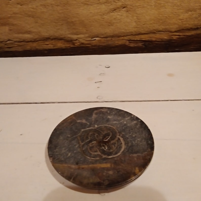 Celtic Knot Stone Incense Burner Etsy