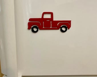 Truck Magnet / Canadian truck Screen magnet / red truck Magnet / gift for him / Canadian magnet / Canada Souvenir / Canadian / truck lover