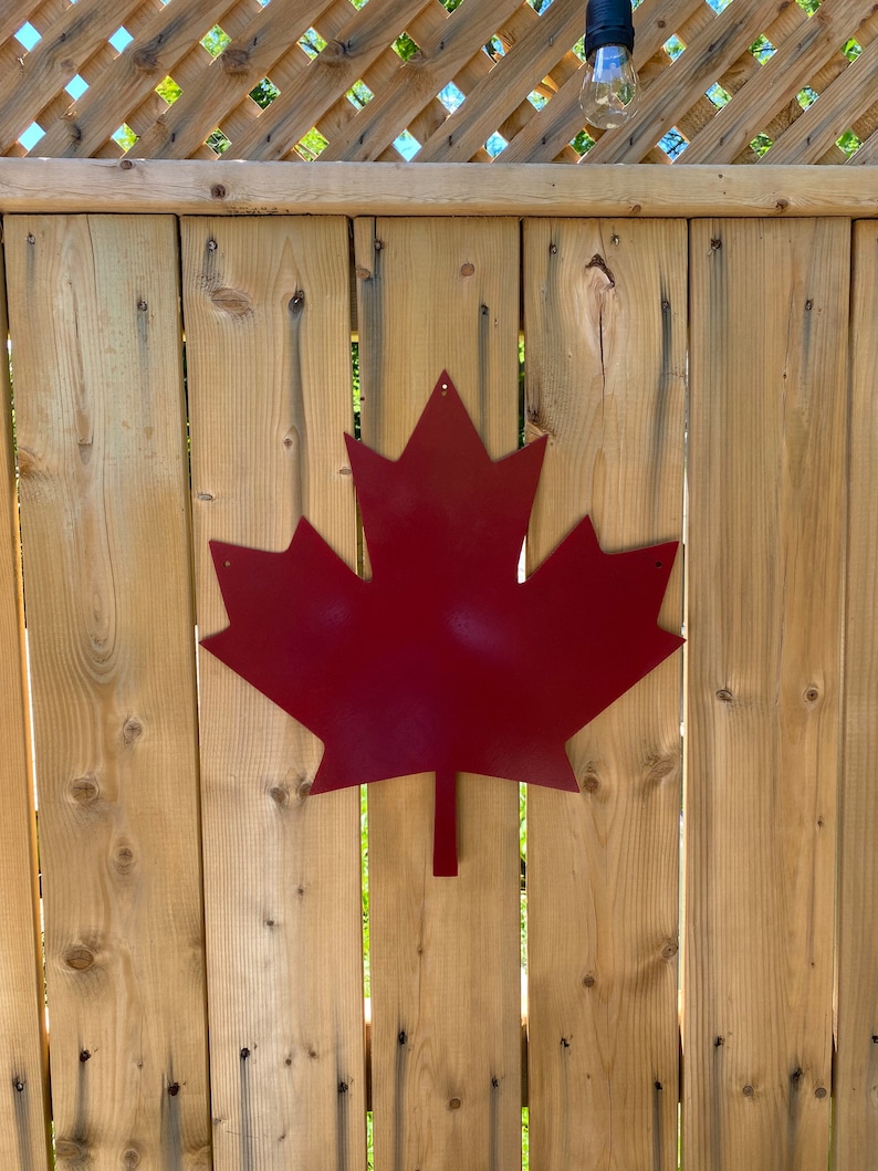 Metal Maple Leaf /maple Leaf Wall Art / Maple Leaf Home Decor