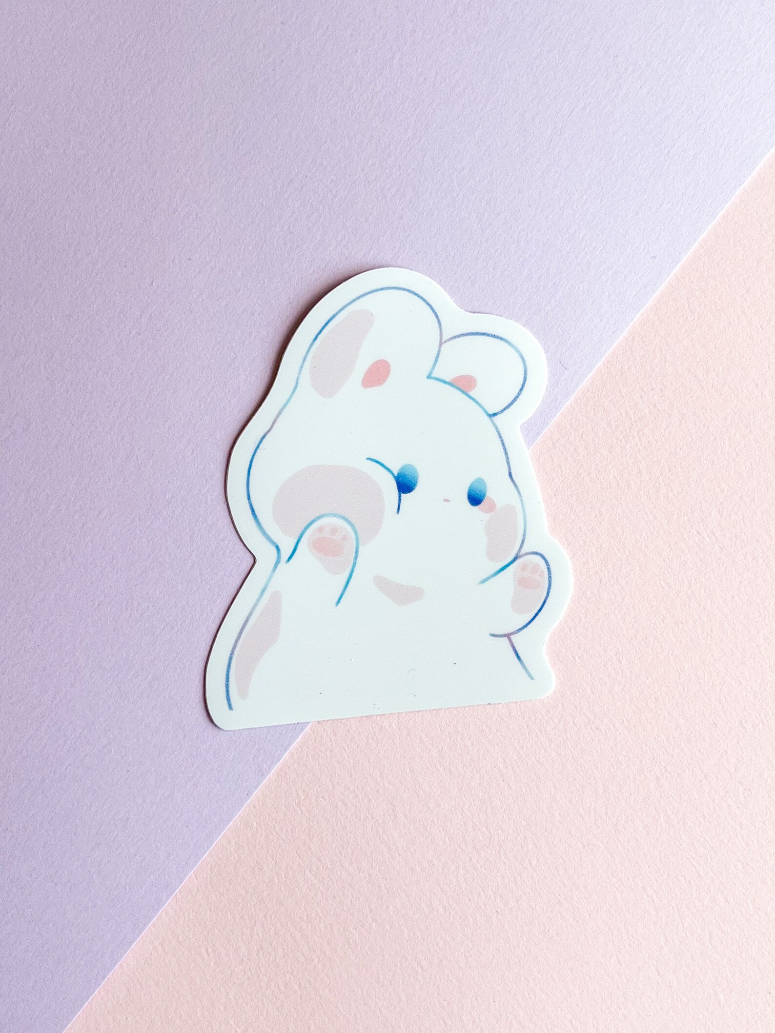 Squishy Bunny Sticker [MATTE] | Anime | Cute Anime Stickers | Kawaii ...
