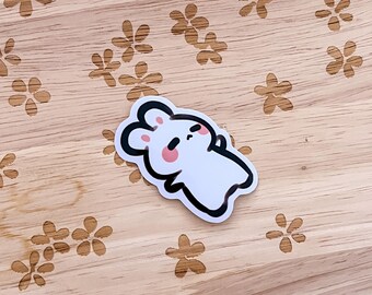 Chibi Sleepy Bunny Sticker | Anime | Cute Anime Stickers | Kawaii Stickers | Die Cut Stickers | Laptop Stickers | Waterbottle | Decal