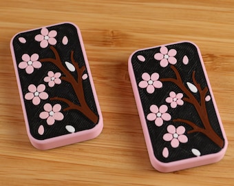 Magnetic Fidget Slider (Sakura) 3-Click / Haptic Slider / Fidget Clicker