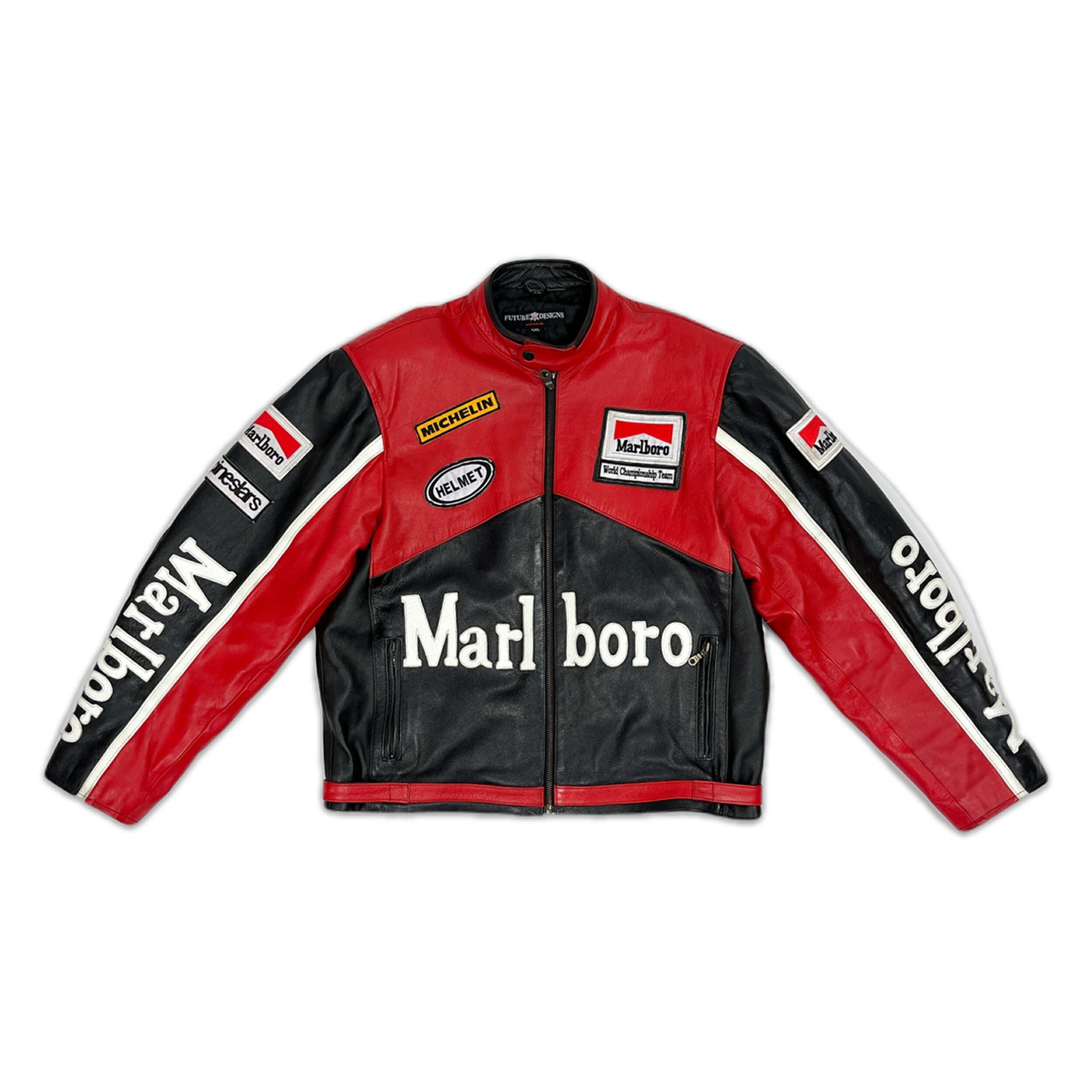 Red Marlboro Jacket - Etsy UK