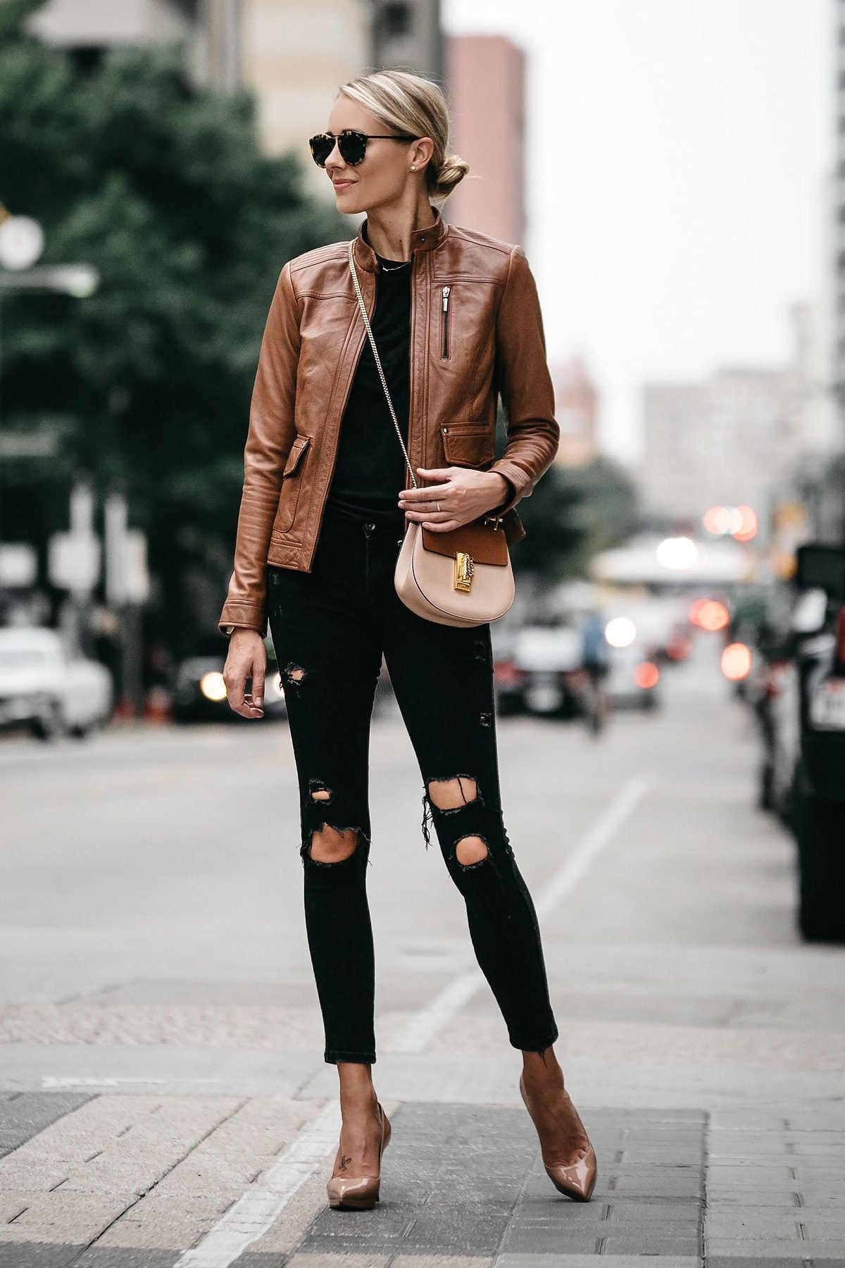 Camel Leather Jacket - Etsy