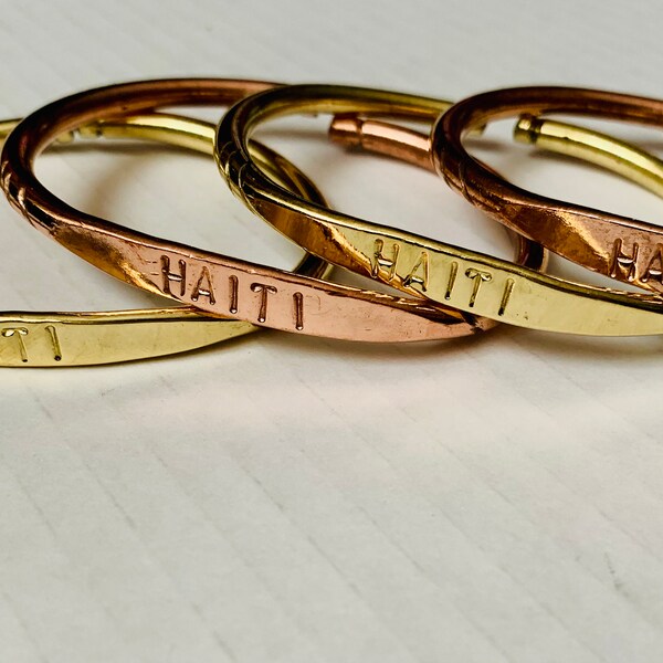 Love Haiti Bracelet Fashion Ayiti Flag Multilayer Wrap Bracelets