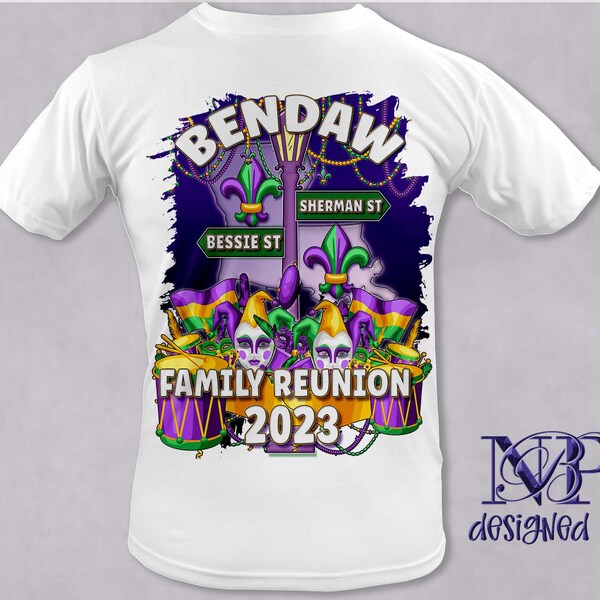 mardi gras family reunion ideas