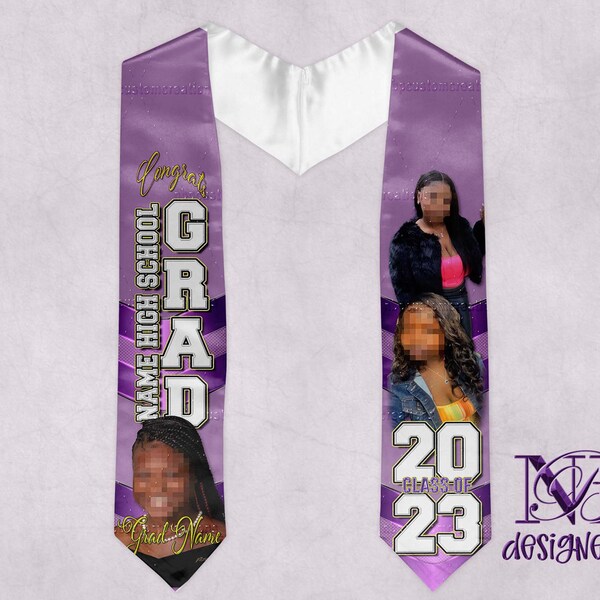 Class of 2024 Graduation Stole Etsy