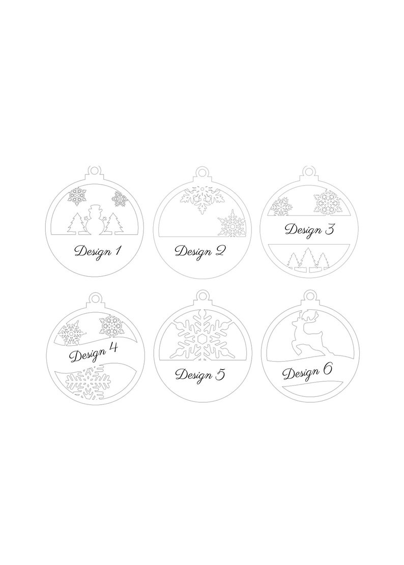 Engraved Christmas Ornaments Etsy