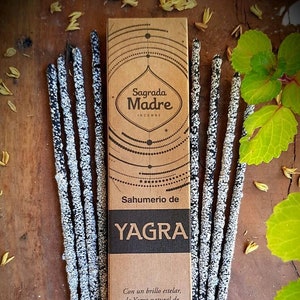 Sagrada Madre Yagra Incense Sticks: Handmade Herbal Aroma