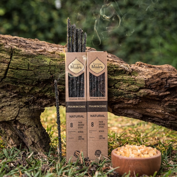 Handmade Frankincense Incense Sticks: Natural Olibanum Resin