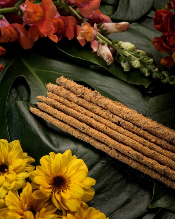 Calendula & Gardenia Incense, Essential Oil, Essential Oil, Floral Sticks,  Botanical Flowers, Smudge Sticks, 6 Sticks, Sagrada Madre 