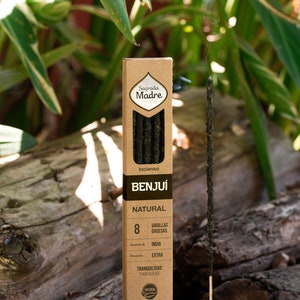 Benzoin Incense Sticks, Benjui Incense Sticks, Organic Incense, Handmade Incense, Benzoin Resin, Sweet Incense, Yoga Tools, Prayer Incense