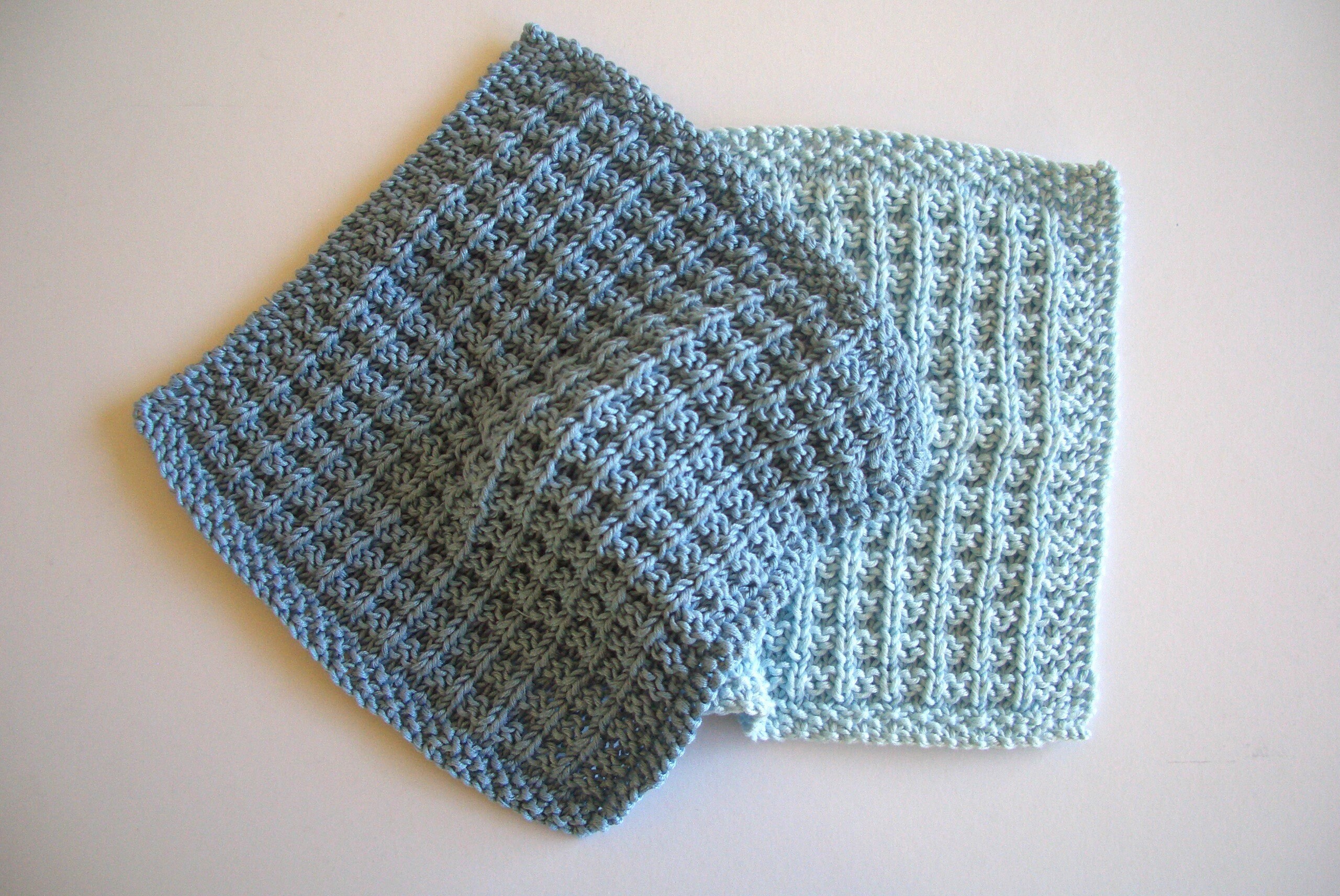 Silky Cotton Hand Knitted Waffle Spa Face Cloth or Wash Cloth Etsy UK
