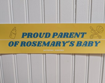 Rosemary’s Baby Bumper Sticker