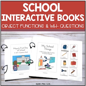 Interaktive Schulbücher: Logopädie & Autismus Aktivität (PDF Download)