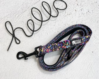 Dog Lead | Sanctuary Dog Lead | Rainbow Sprinkles Dog Lead | Sprinkles Dog Lead | Colourful Dog Lead | Dog Leash | Designer Dog Lead