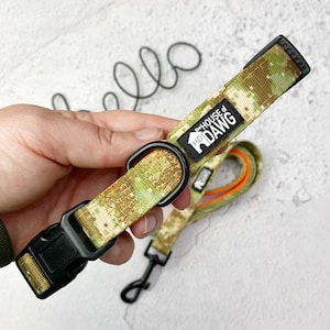 Dog Collar | Camouflage Dog Collar | Camo Dog Collar | Designer Dog Collar