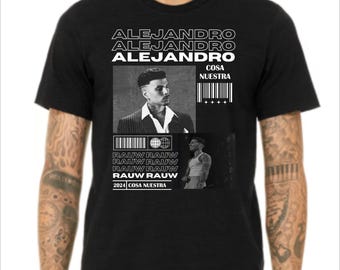 Rauw Alejandro Cosa Nuestra Concert T-Shirt