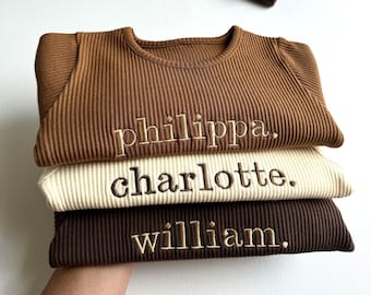 PERSONALISED Initials or Name Lounge Set Baby Toddler Loungewear Name Clothes Clothes Boy Girl Personalized Children's Clothing Birthday Pjs