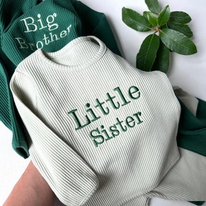 PERSONALISIERTE Initialen oder Name Lounge Set Baby Kleinkind Loungewear Name Kleidung Kleidung Jungen Mädchen Personalisierte Kinderkleidung Bild 5