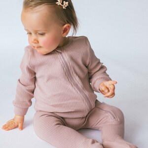 12356 Baby Number Slogan Fleece Lined Romper