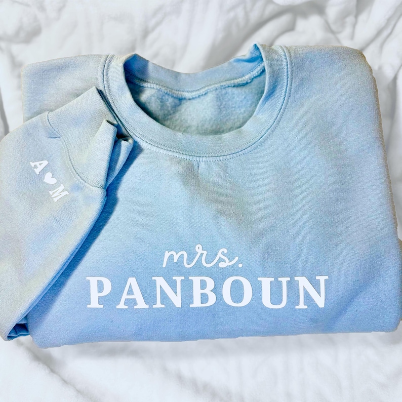 Embossed Future Bride Sweatshirt Engagement Gift for Couple Bridal