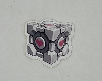 Companion Cube Sticker