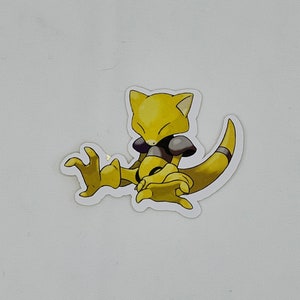 Pokemon Evolution Chain Stickers Abra Kadabra Alakazam 