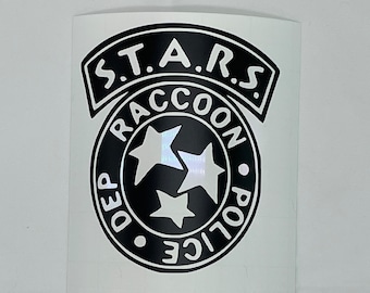 Resident Evil STARS Badge Decal