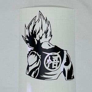 Goku Back Decal