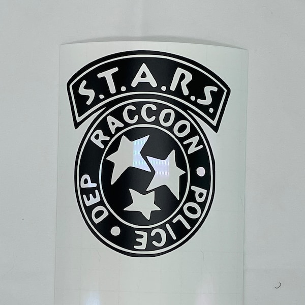 Resident Evil STARS Badge Decal