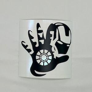 Iron Man Hand Decal