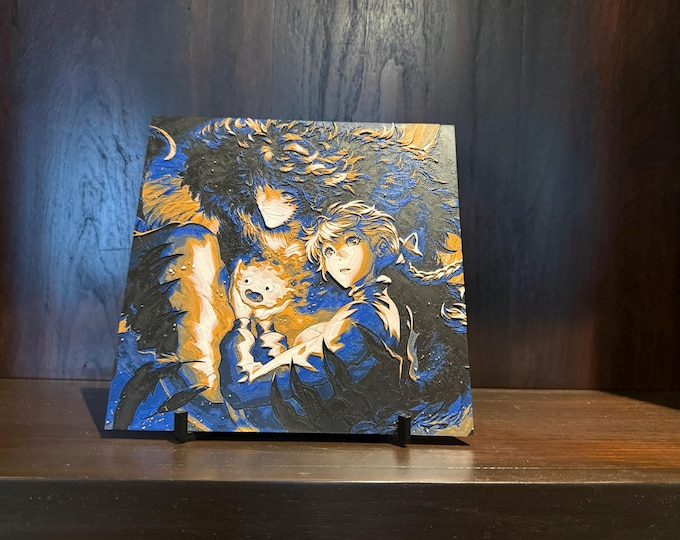 Mystic Guardian Art Panel – Fantasy Companion Hueforge